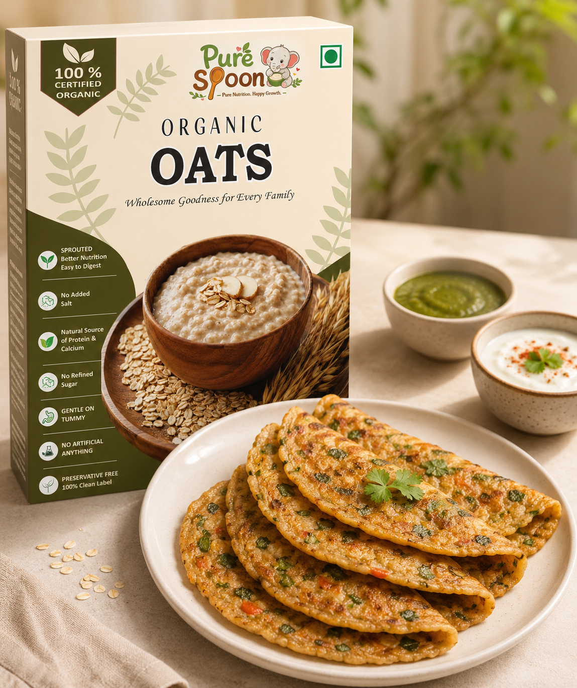 Oats Chilla
