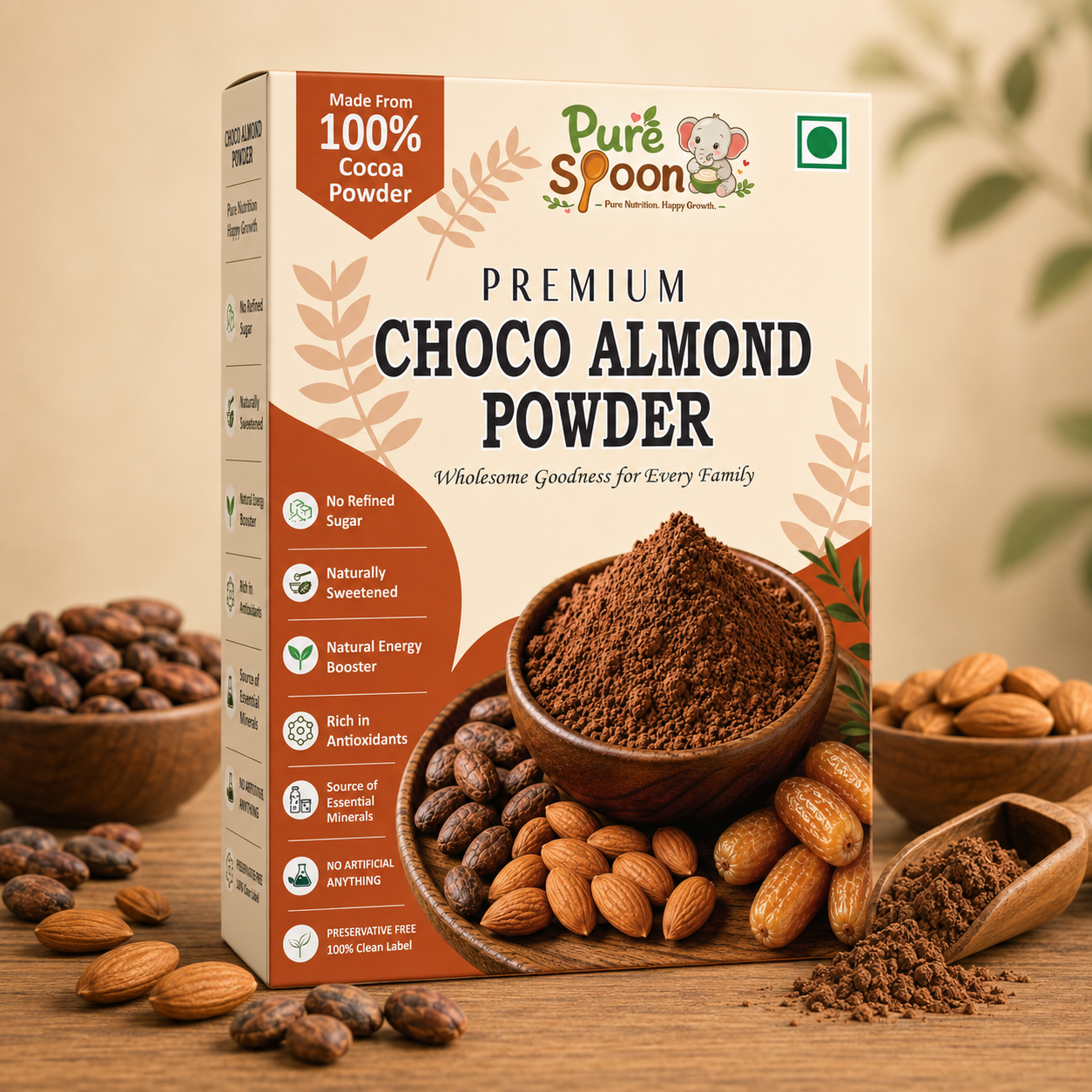 Choco Almond Powder
