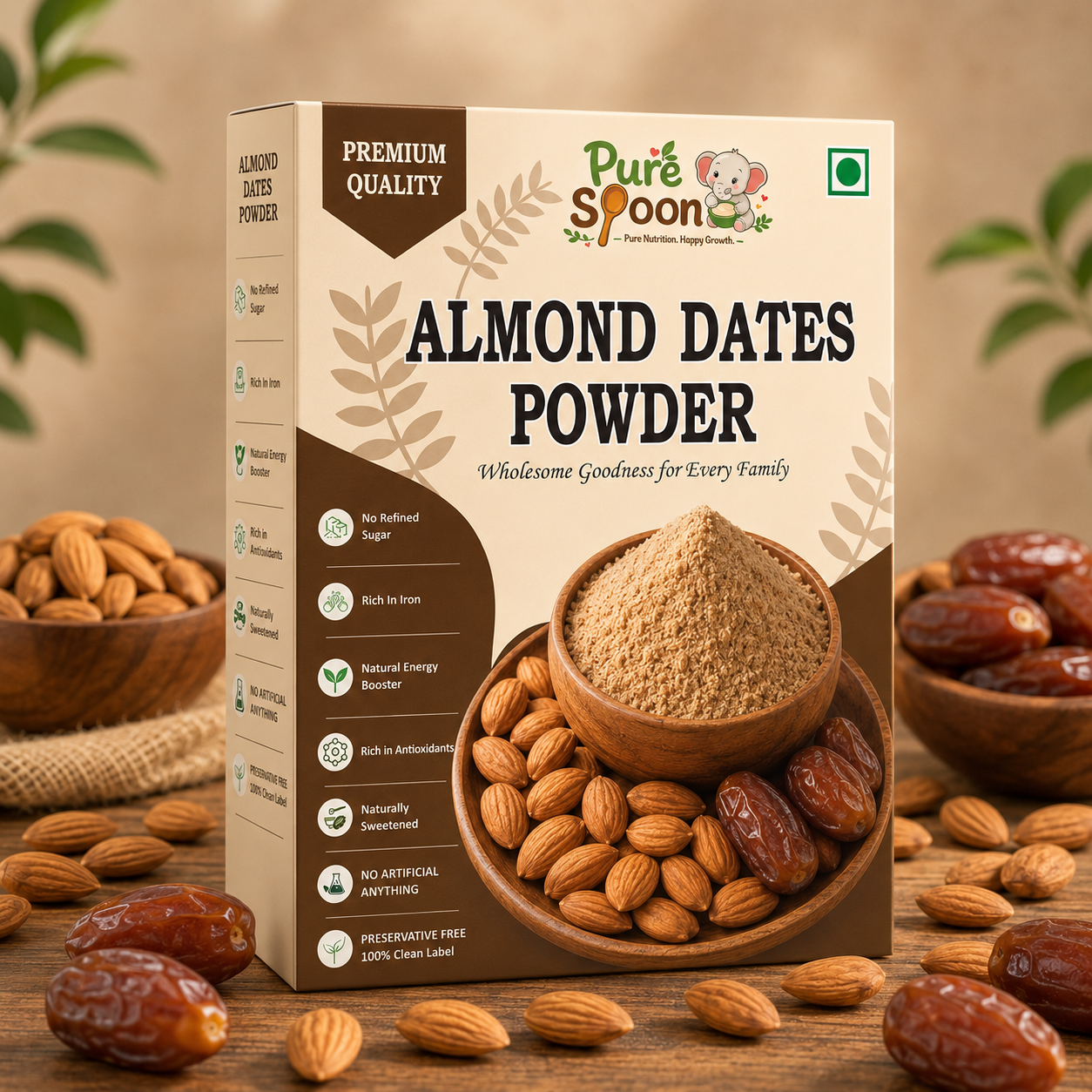 Almond Dates Powder