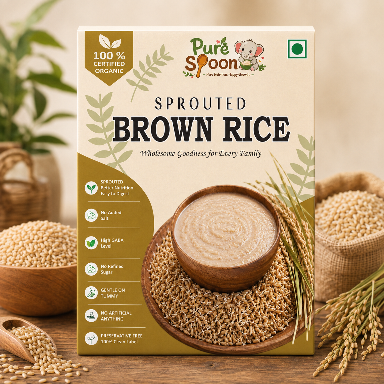 Organic Sprouted Brown Rice